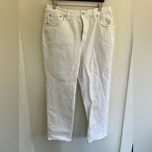 Madewell Perfect Vintage Stretch Jeans in White